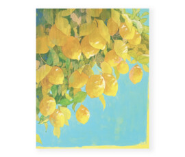 273 × 220 mm / 岩絵具 水干絵具 楮紙 / mineral and dyed mud pigment, washi / 2025